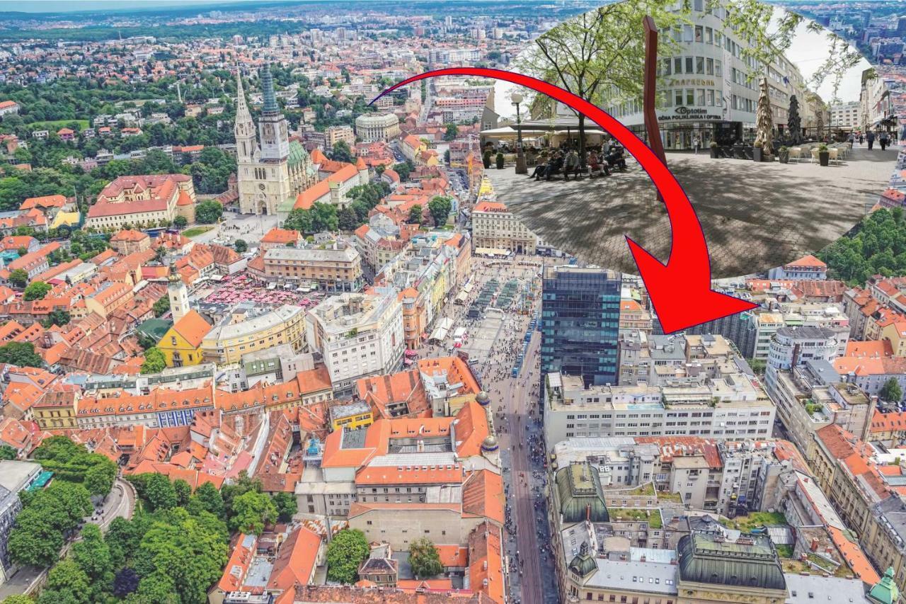 Studio Apartment Baltazar Zagreb Centre Bagian luar foto